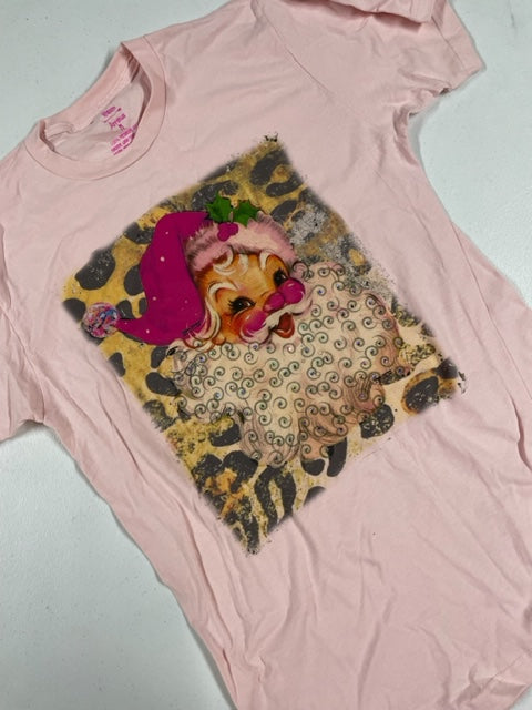 Vintage Santa PINK