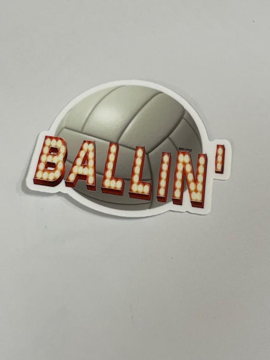 Ballin stickers (set of 3)