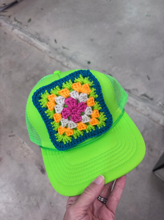 Granny square caps