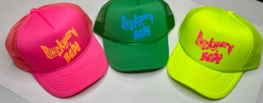 Backyard Babe Neon cap