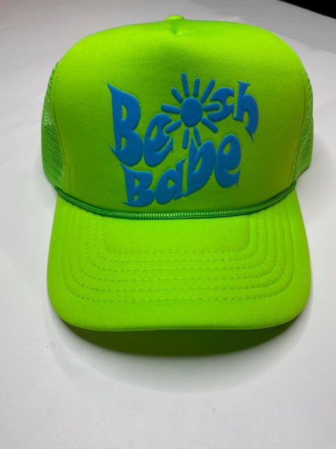 Beach Babe neon cap