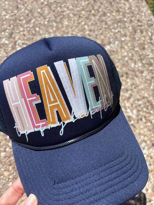 Heaven (top of my bucket list) cap