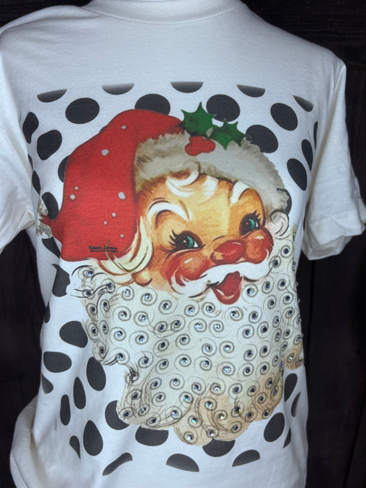 Polka Dot Santa