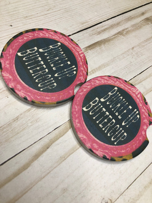 Buckle up Buttercup Coasters