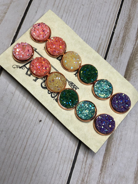 WS Druzy Studs EP1