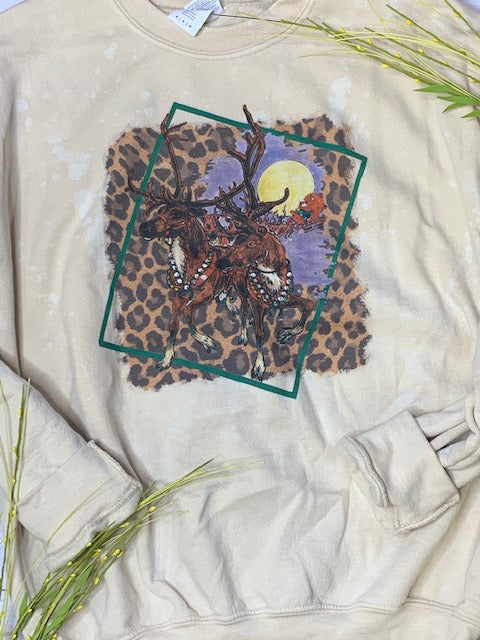 Vintage sleigh scene