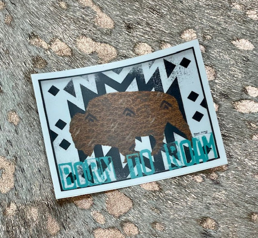 Born to Roam sticker (set of 3)